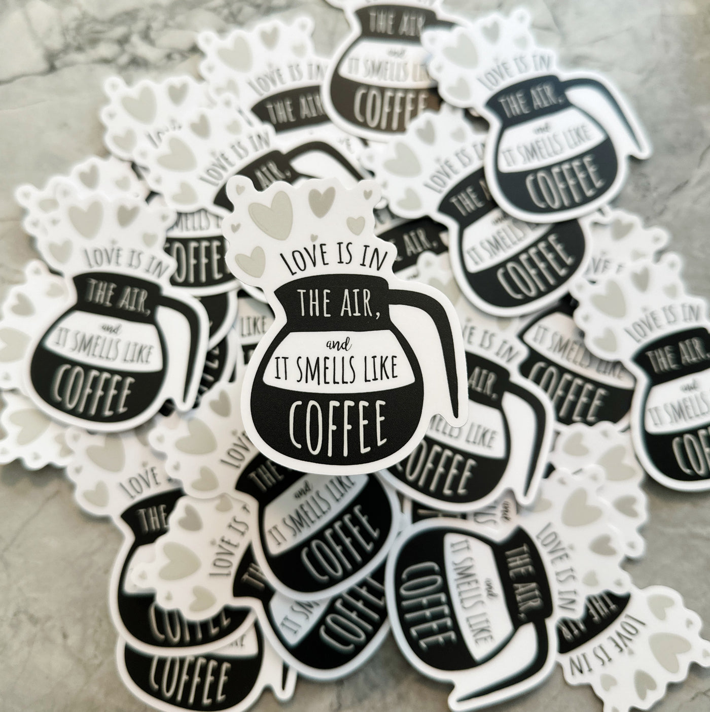 Love is in the Air Sticker